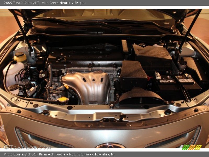 Aloe Green Metallic / Bisque 2009 Toyota Camry LE