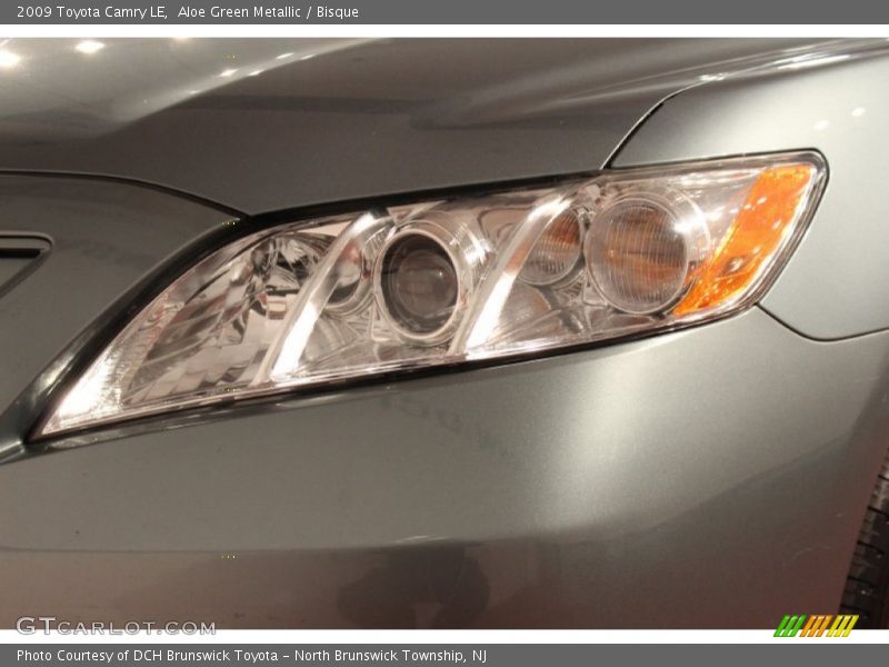 Aloe Green Metallic / Bisque 2009 Toyota Camry LE