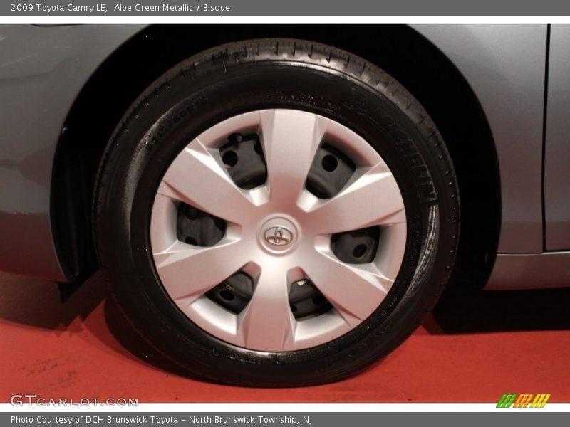 Aloe Green Metallic / Bisque 2009 Toyota Camry LE