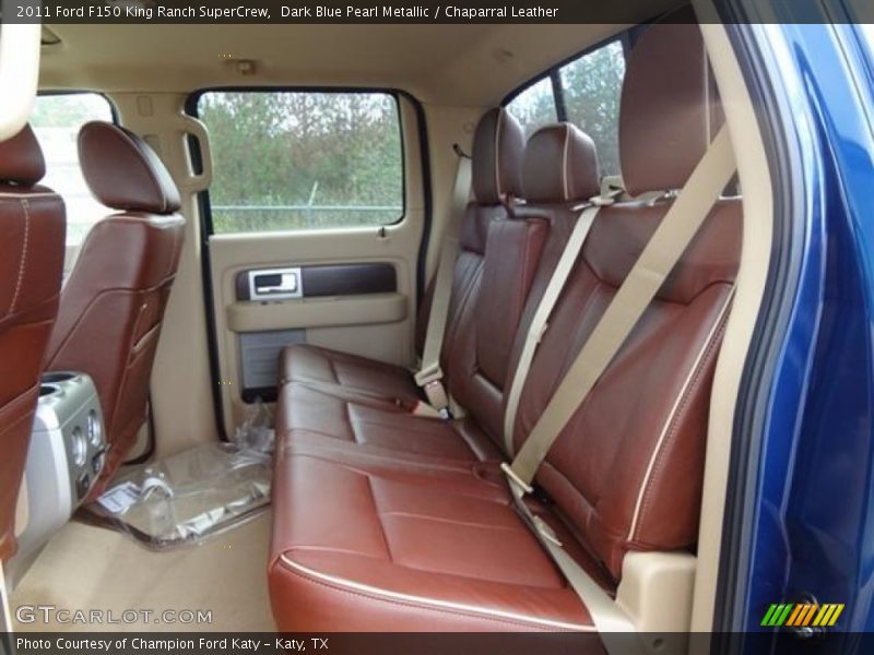  2011 F150 King Ranch SuperCrew Chaparral Leather Interior