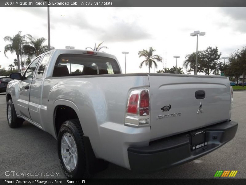 Alloy Silver / Slate 2007 Mitsubishi Raider LS Extended Cab