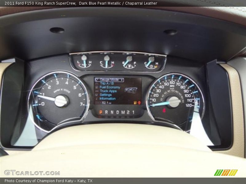  2011 F150 King Ranch SuperCrew King Ranch SuperCrew Gauges