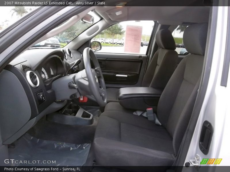  2007 Raider LS Extended Cab Slate Interior