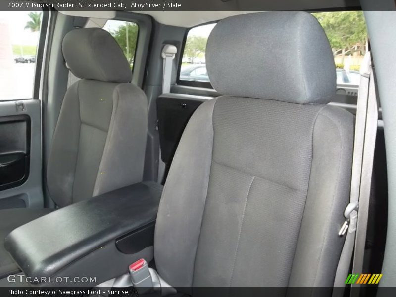 Alloy Silver / Slate 2007 Mitsubishi Raider LS Extended Cab