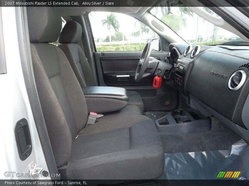 Alloy Silver / Slate 2007 Mitsubishi Raider LS Extended Cab