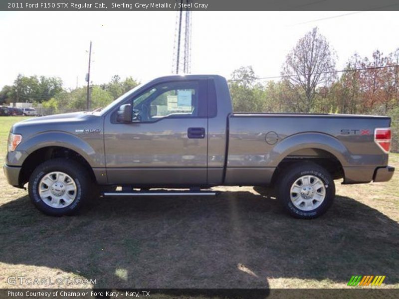 Sterling Grey Metallic / Steel Gray 2011 Ford F150 STX Regular Cab