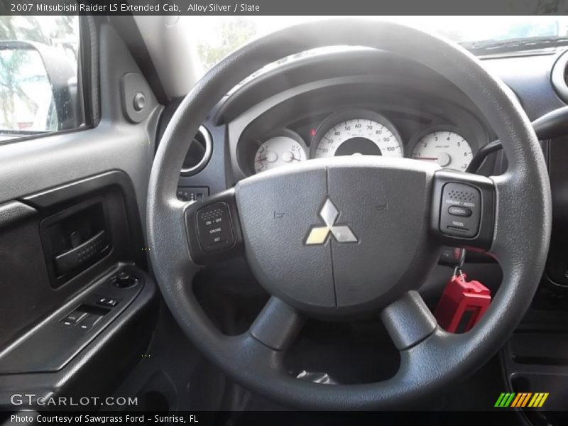 Alloy Silver / Slate 2007 Mitsubishi Raider LS Extended Cab