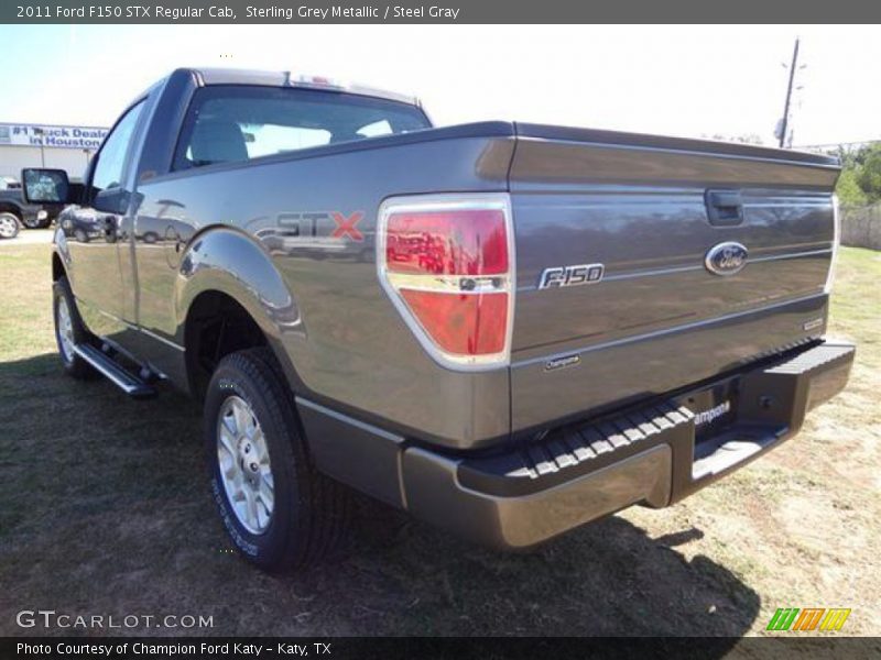 Sterling Grey Metallic / Steel Gray 2011 Ford F150 STX Regular Cab
