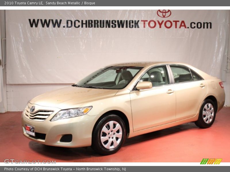 Sandy Beach Metallic / Bisque 2010 Toyota Camry LE