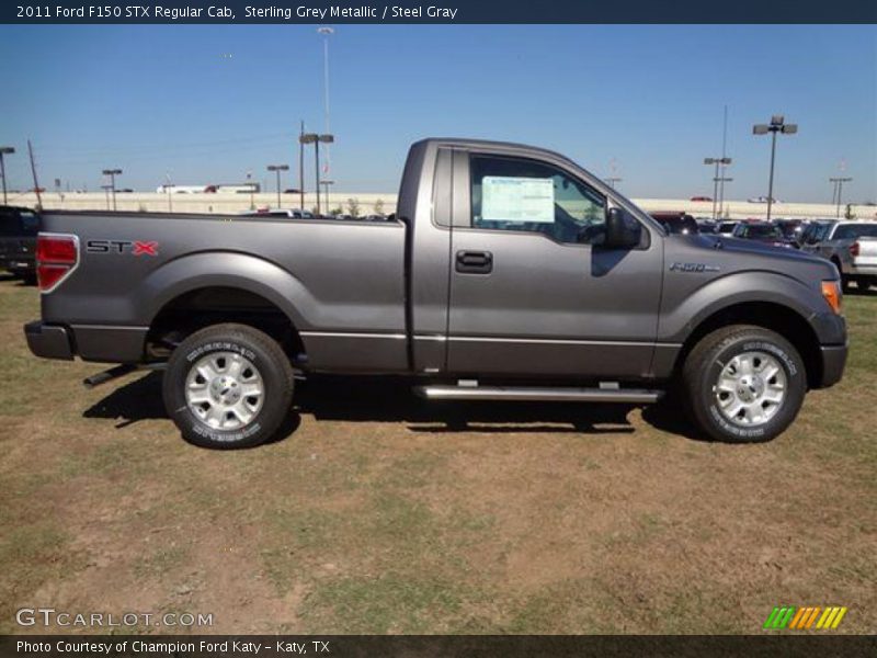 Sterling Grey Metallic / Steel Gray 2011 Ford F150 STX Regular Cab