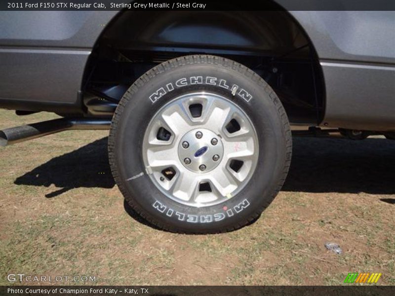 Sterling Grey Metallic / Steel Gray 2011 Ford F150 STX Regular Cab