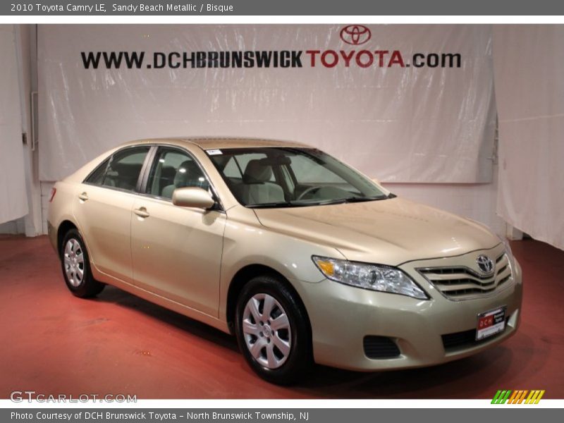 Sandy Beach Metallic / Bisque 2010 Toyota Camry LE