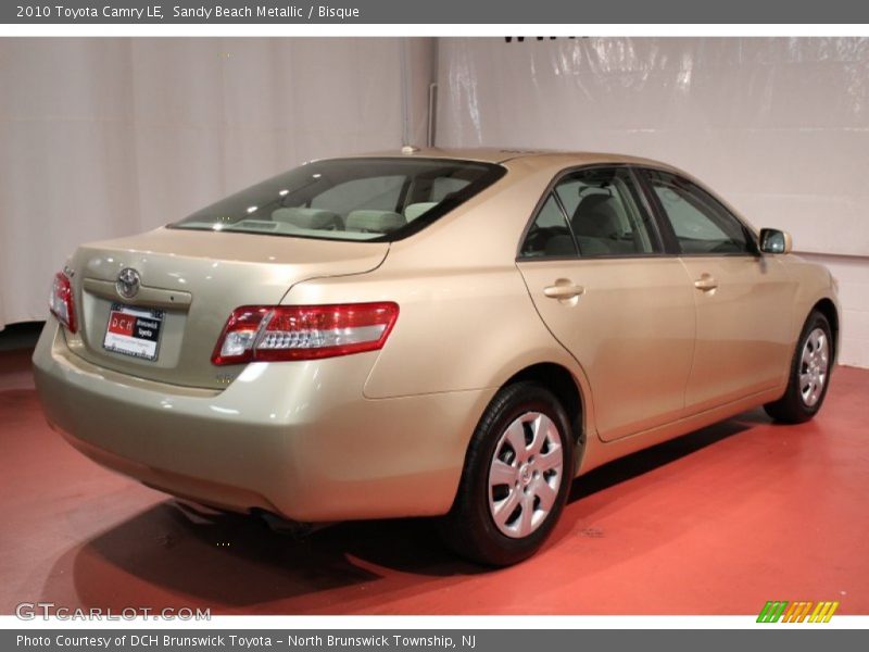 Sandy Beach Metallic / Bisque 2010 Toyota Camry LE