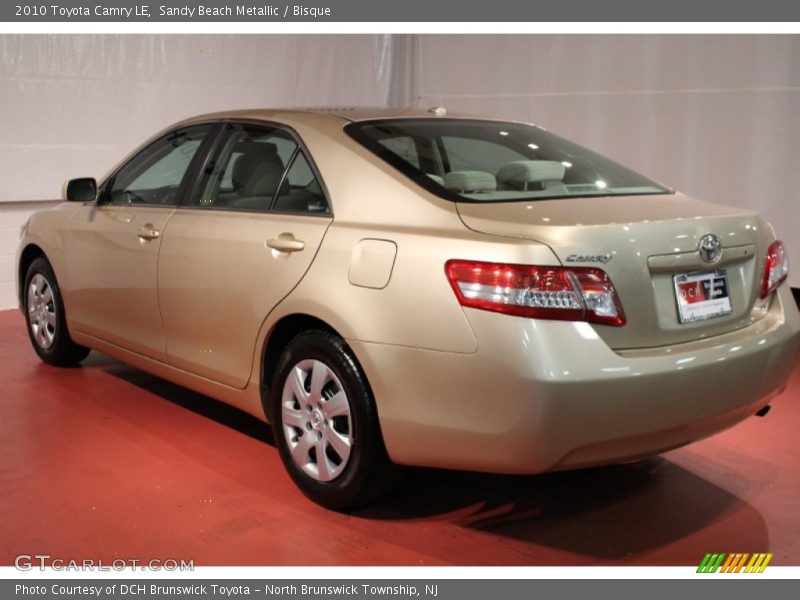 Sandy Beach Metallic / Bisque 2010 Toyota Camry LE