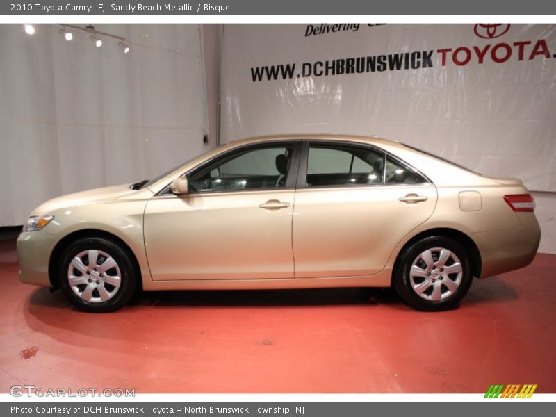 Sandy Beach Metallic / Bisque 2010 Toyota Camry LE