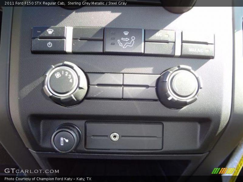 Sterling Grey Metallic / Steel Gray 2011 Ford F150 STX Regular Cab
