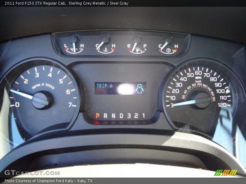 Sterling Grey Metallic / Steel Gray 2011 Ford F150 STX Regular Cab