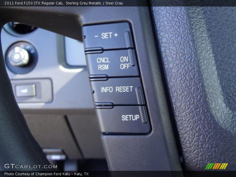 Sterling Grey Metallic / Steel Gray 2011 Ford F150 STX Regular Cab
