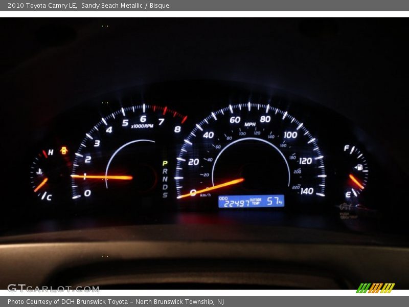 Sandy Beach Metallic / Bisque 2010 Toyota Camry LE