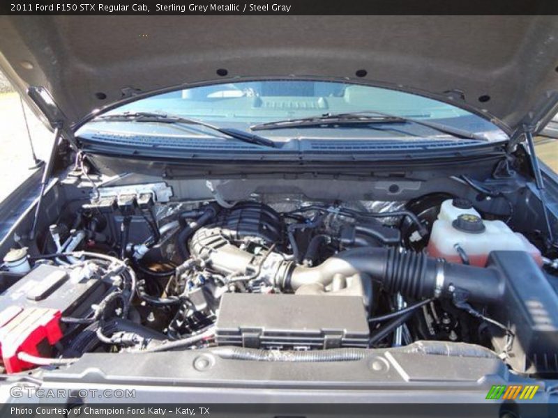 Sterling Grey Metallic / Steel Gray 2011 Ford F150 STX Regular Cab