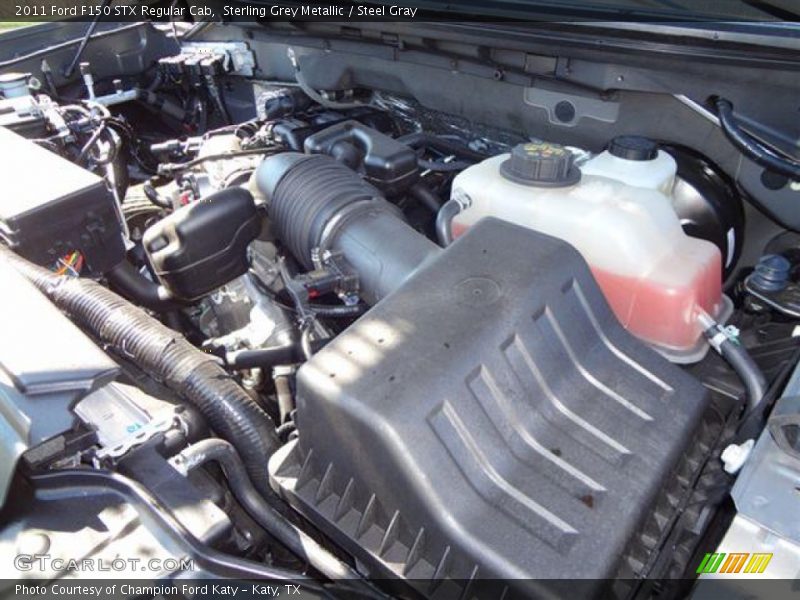 Sterling Grey Metallic / Steel Gray 2011 Ford F150 STX Regular Cab