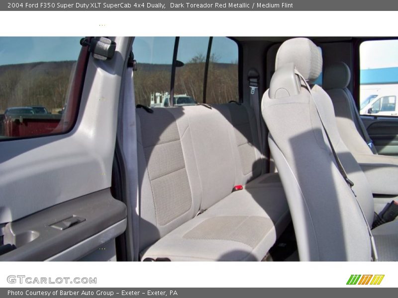 Dark Toreador Red Metallic / Medium Flint 2004 Ford F350 Super Duty XLT SuperCab 4x4 Dually