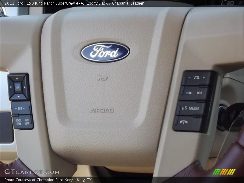 Ebony Black / Chaparral Leather 2011 Ford F150 King Ranch SuperCrew 4x4