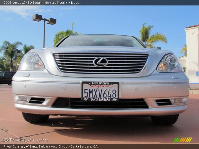 Mercury Metallic / Black 2005 Lexus LS 430 Sedan