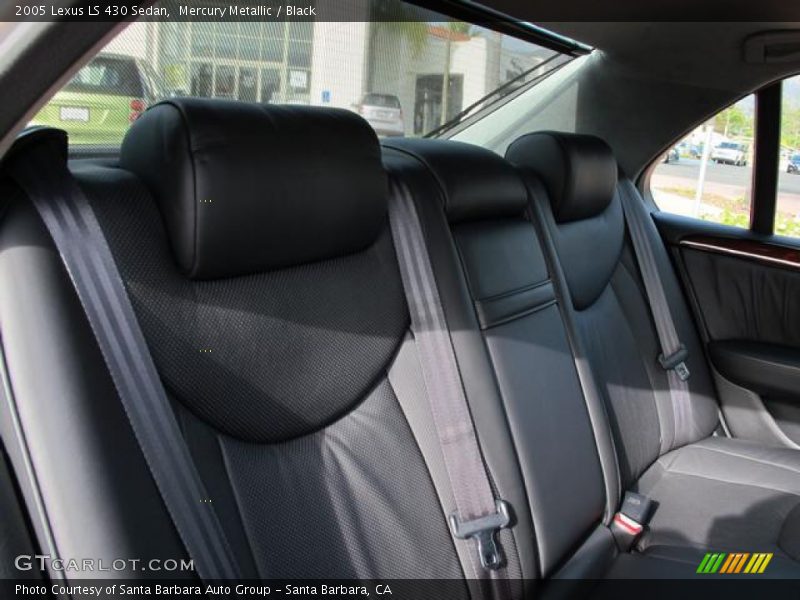 Mercury Metallic / Black 2005 Lexus LS 430 Sedan