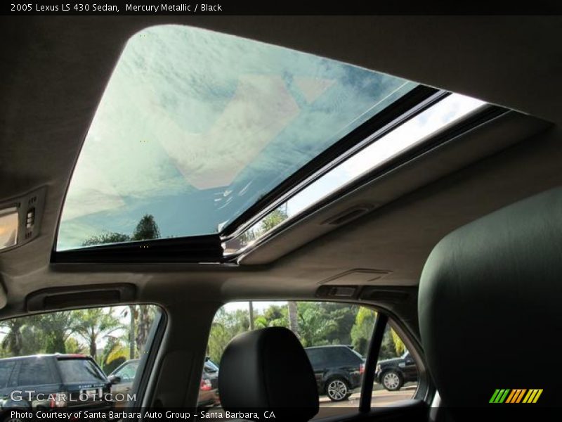 Mercury Metallic / Black 2005 Lexus LS 430 Sedan