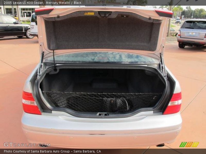 Mercury Metallic / Black 2005 Lexus LS 430 Sedan