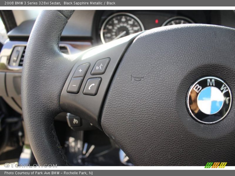 Black Sapphire Metallic / Black 2008 BMW 3 Series 328xi Sedan