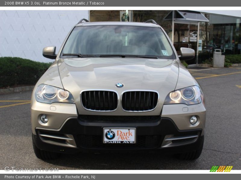 Platinum Bronze Metallic / Tobacco 2008 BMW X5 3.0si
