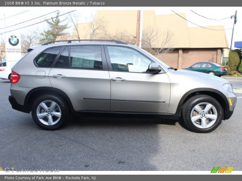 Platinum Bronze Metallic / Tobacco 2008 BMW X5 3.0si