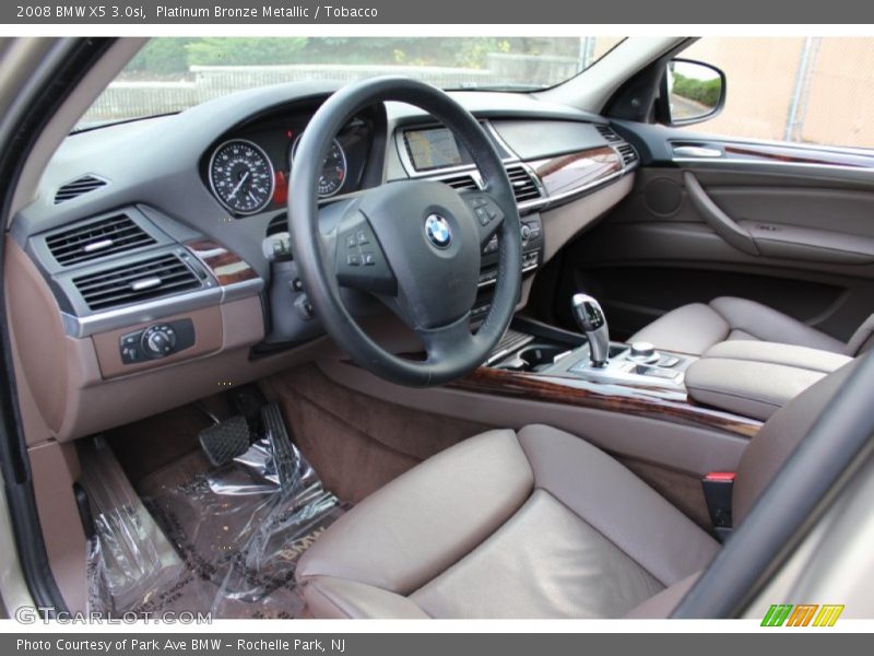 Platinum Bronze Metallic / Tobacco 2008 BMW X5 3.0si
