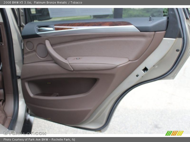 Platinum Bronze Metallic / Tobacco 2008 BMW X5 3.0si