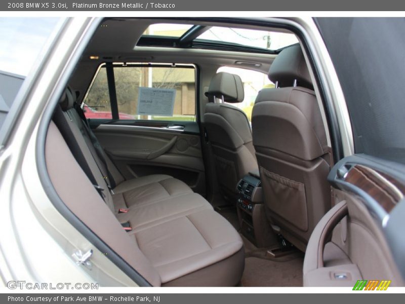 Platinum Bronze Metallic / Tobacco 2008 BMW X5 3.0si