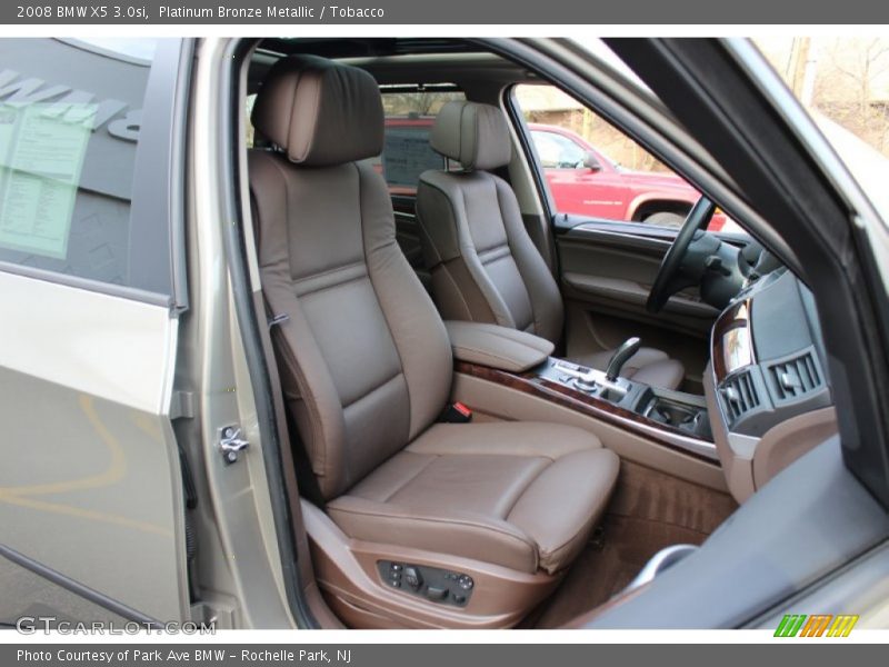 Platinum Bronze Metallic / Tobacco 2008 BMW X5 3.0si