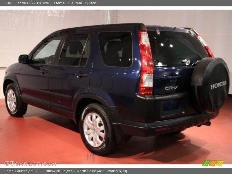 Eternal Blue Pearl / Black 2005 Honda CR-V EX 4WD