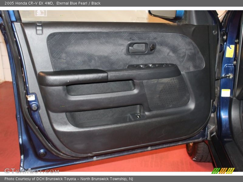 Eternal Blue Pearl / Black 2005 Honda CR-V EX 4WD