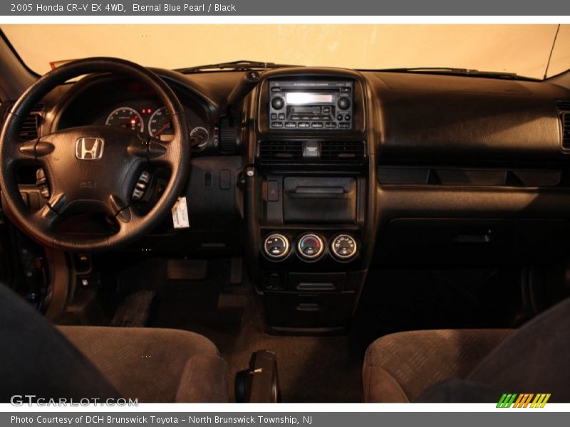 Eternal Blue Pearl / Black 2005 Honda CR-V EX 4WD