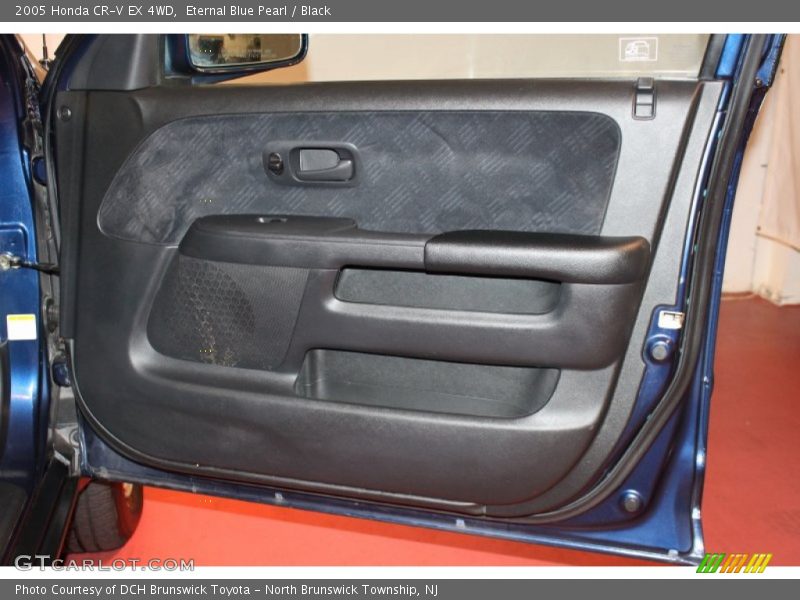 Eternal Blue Pearl / Black 2005 Honda CR-V EX 4WD