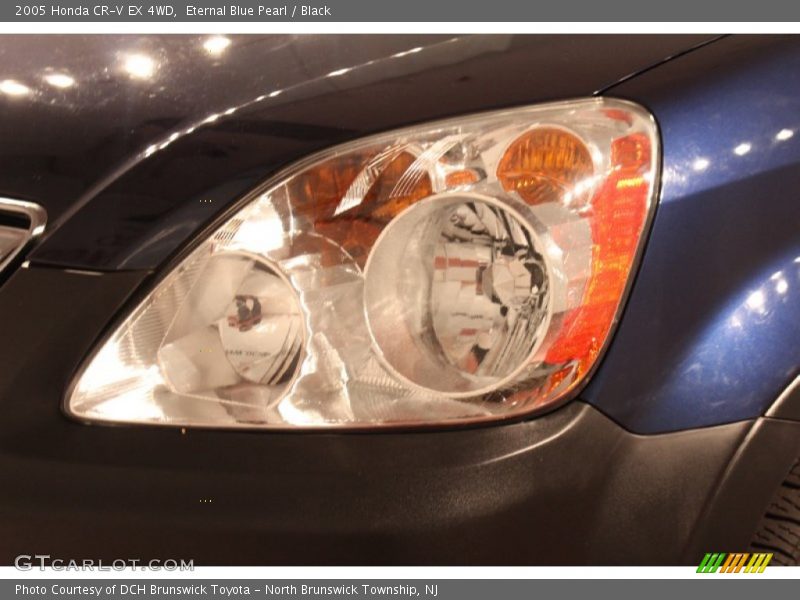 Eternal Blue Pearl / Black 2005 Honda CR-V EX 4WD