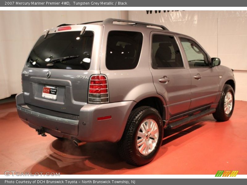 Tungsten Grey Metallic / Black 2007 Mercury Mariner Premier 4WD