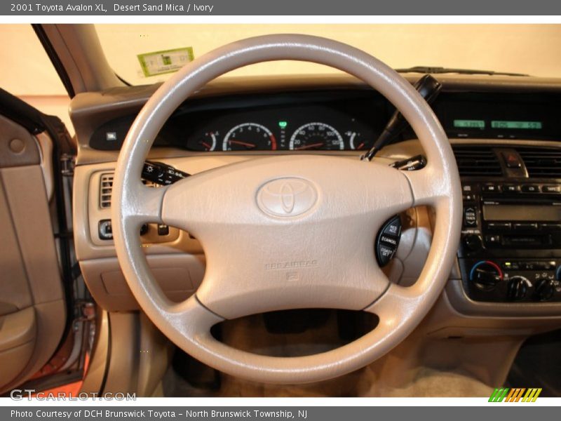 Desert Sand Mica / Ivory 2001 Toyota Avalon XL