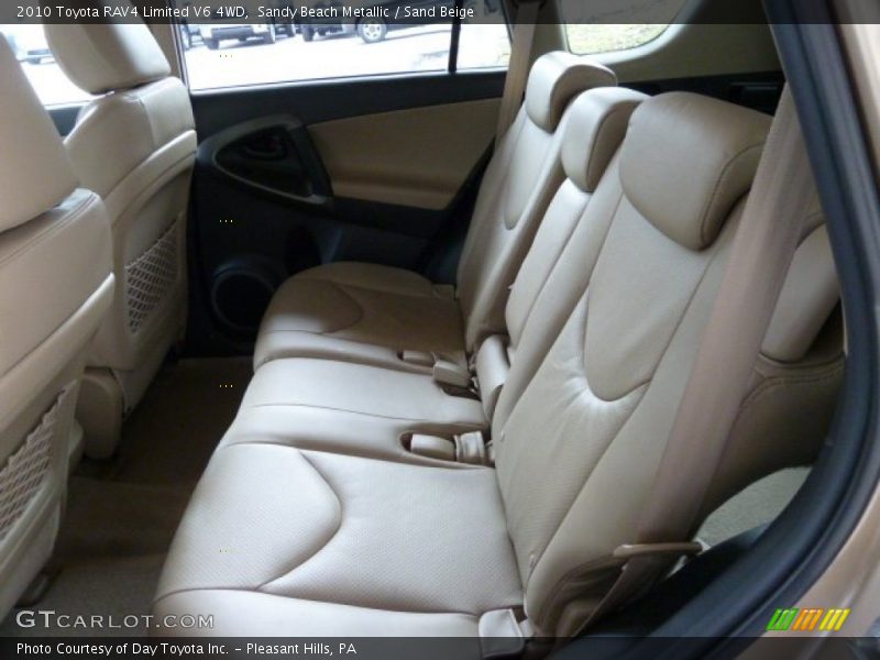 Sandy Beach Metallic / Sand Beige 2010 Toyota RAV4 Limited V6 4WD