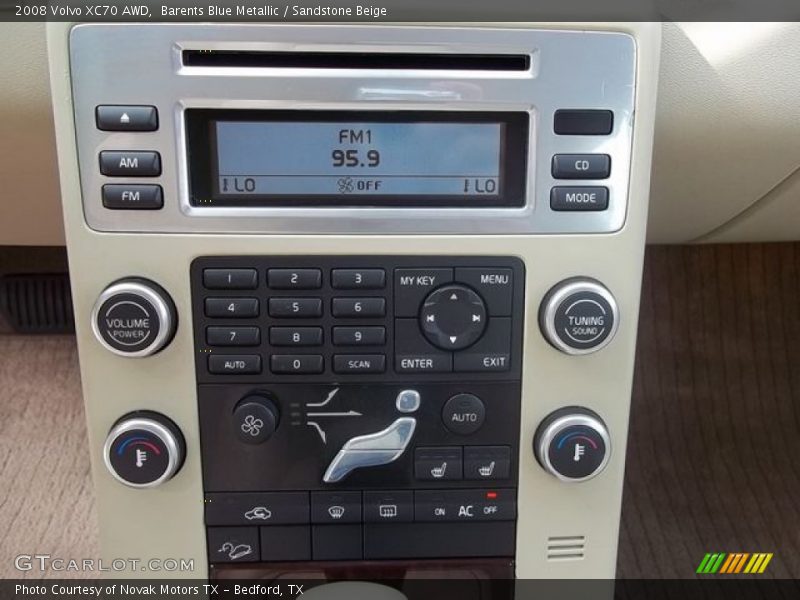 Barents Blue Metallic / Sandstone Beige 2008 Volvo XC70 AWD