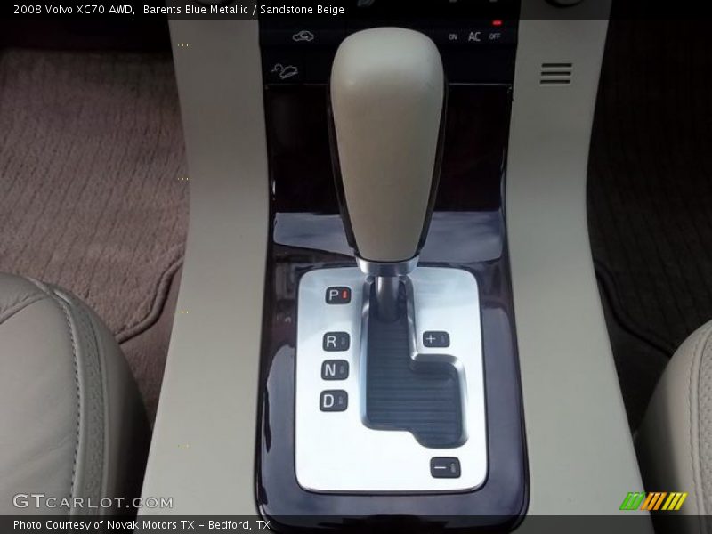 Barents Blue Metallic / Sandstone Beige 2008 Volvo XC70 AWD