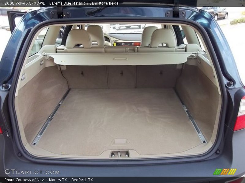 Barents Blue Metallic / Sandstone Beige 2008 Volvo XC70 AWD