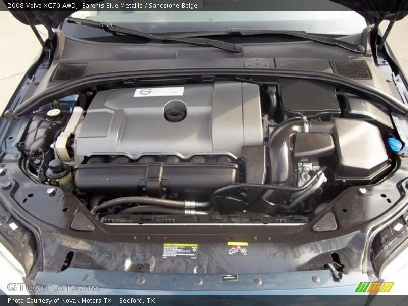 Barents Blue Metallic / Sandstone Beige 2008 Volvo XC70 AWD